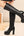 Mid-Tube Plus Velvet High Heel Women's Shoes