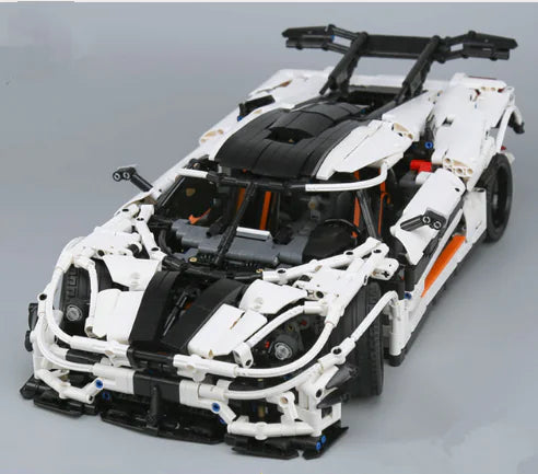 Tech Mechanical Sports Car Building Blocks Toy Set