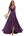 Fu Jiang Black Bridesmaid Dresses with Slit Ruffle Chiffon Long Formal Evening Dresses for Women Size 4