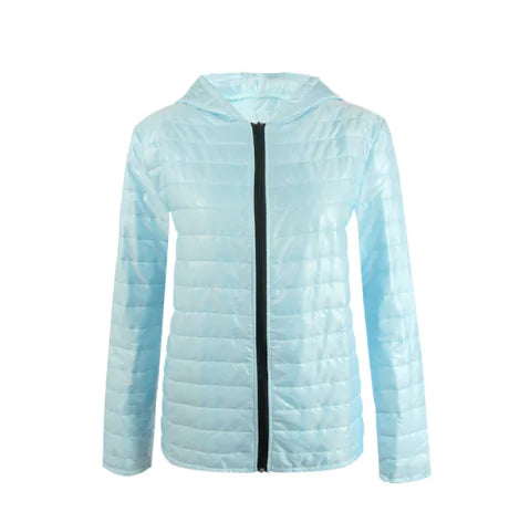 Candy Color Women's Hooded Jacket