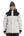 NOMADIKA Women Ski Jacket Waterproof Insulated Winter Snow Coat for Skiing Snowboarding Rain Coats Oversize Unisex（LWhite