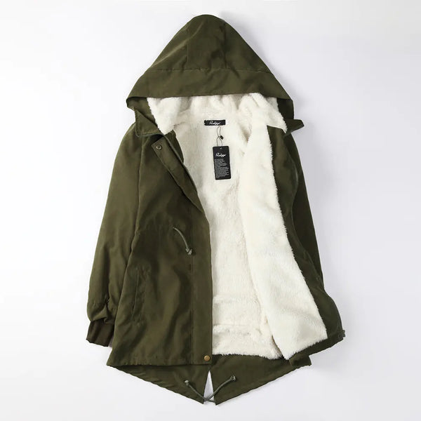 Thick Cotton Outerwear Coat and Jacket