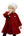 XFGLCK Toddler Baby Girls Coats Cloak Button Jacket Outerwear Fall Winter Clothes (0-6 Months Wine red)
