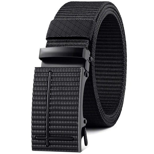 Men's Nylon Automatic Buckle Canvas Belt - New Trend