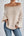 Women's Off-Shoulder Color Block Sweater