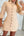 Drawstring Lapel Shirt Dress