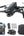 Holy Stone HS600 2-Axis Gimbal Drones with Camera for Adults 4K EIS Integrated Remote ID 10000 FT Range Transmission GPS Drone with Brushless Motors 4K/30FPS Follow Me Level 6 Wind Resistance