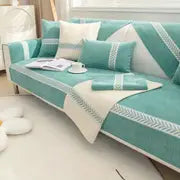 Universal Chenille Sofa Cushion Cover for Pets (1pc)