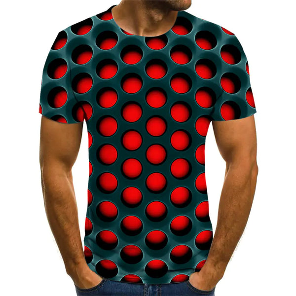 3D Printed Personality Men's & Women's Short Sleeve T-shirt