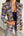 Women's Long-Sleeved Plaid Print Jacket Suit