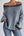 Women's Off-Shoulder Color Block Sweater