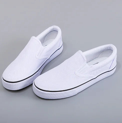 Spring Low-top Canvas Slip-on Shoes for Men
