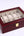 Wooden Watch Box with Dual Layers for 10-20 Watches