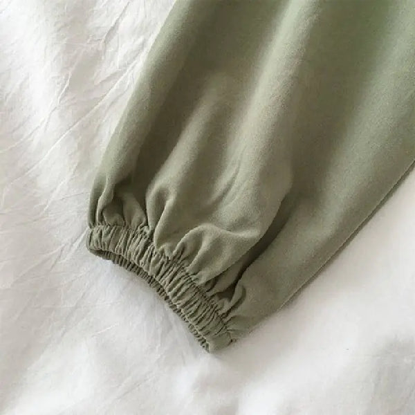 Summer Women's Casual Two-Piece Harem Pants Set