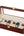 Wooden Watch Box with Dual Layers for 10-20 Watches