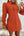 Drawstring Lapel Shirt Dress