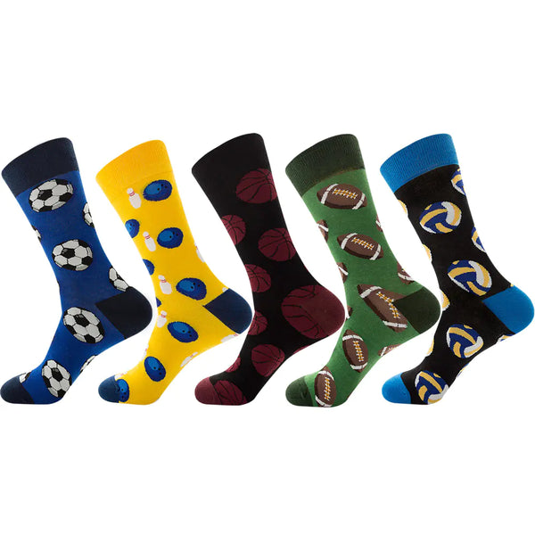 Men's Cotton Dress and Casual Socks Collection