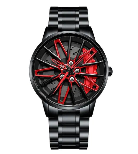 Orbiting Wheel Timepiece for Men