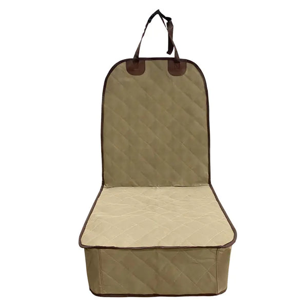 Waterproof Front Seat Cover for Pets with Safety Belt