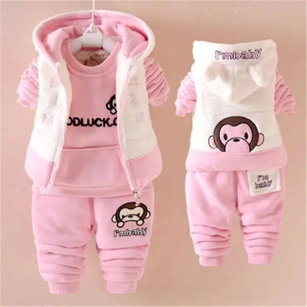 Autumn Winter Baby Clothes Set for Boys and Girls