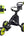 JANUS Golf Cart Foldable Golf Push Cart Golf Bag Cart Fits Golf Stand Bag and Golf Cart Bags Golf Caddy Cart with Optional Large Wing or Small Wing Includes Ice Bag