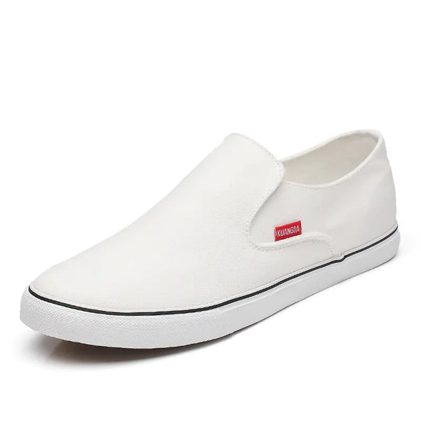 Spring Low-top Canvas Slip-on Shoes for Men