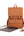 PU Leather Mummy Backpack for Mother and Baby