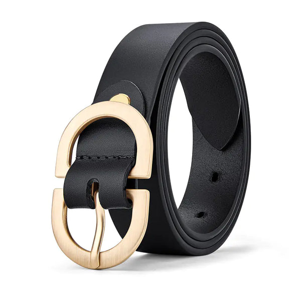 Genuine Leather Women's Belt for Skirts and Jeans