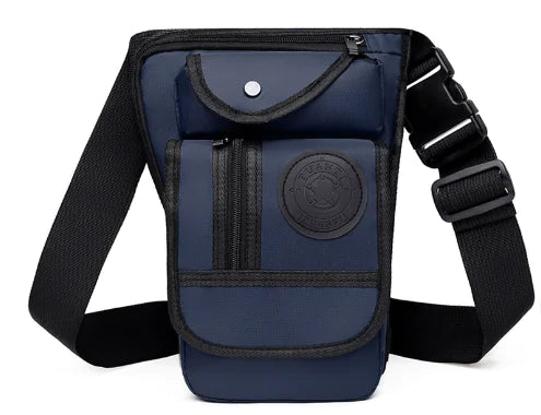 Men's Martin Boots with Leg Bag