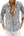 Polo Collar Striped Loose Men's Shirt – Multi-Color