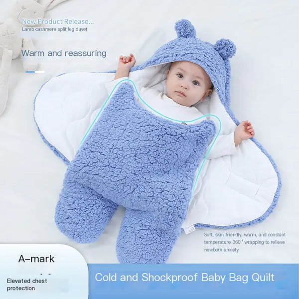 Big Baby Swaddling Clothes to Prevent Startle Reflex
