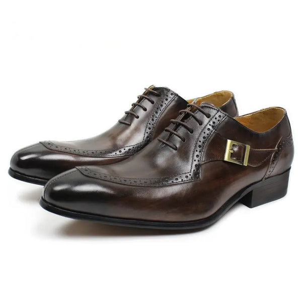 High-end Casual Men's Genuine Leather Office Shoes