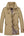 Men's Casual Long Cotton Windbreaker Coat (Large Size)