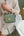 Women's Crossbody Bag, Leather Chain Square Bag