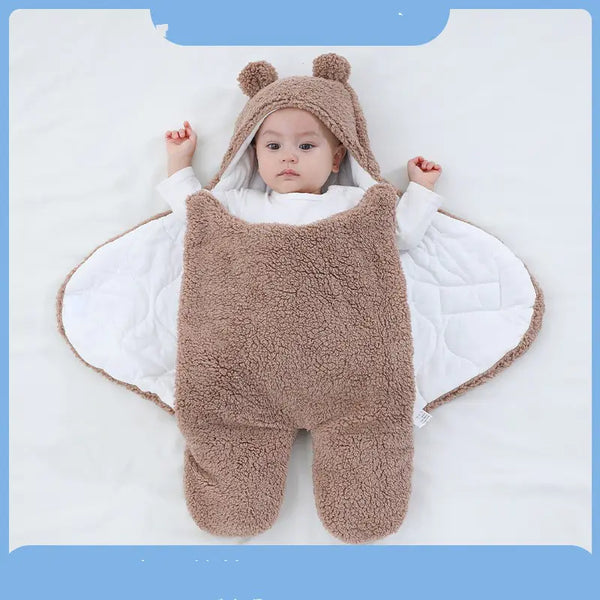 Big Baby Swaddling Clothes to Prevent Startle Reflex