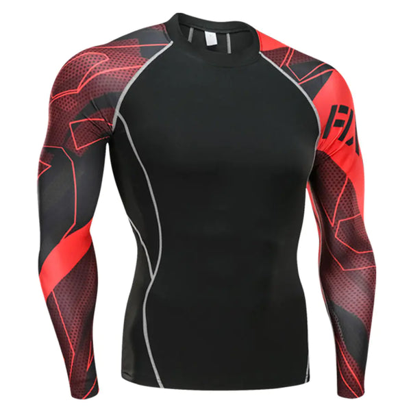 Men's Compression T-Shirt and Leggings Fitness Kit