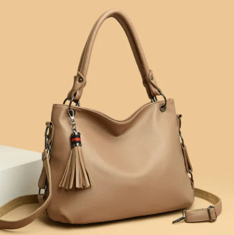 New Women's Bag - Elegant Shoulder Tassel Design