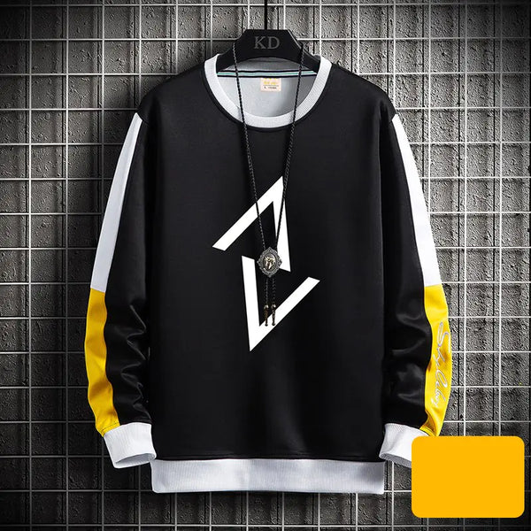 Men's Casual Autumn Winter Hoodie Long Sleeve T-Shirt