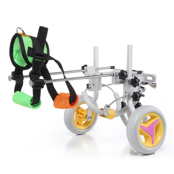 Two-Wheeled Scooter for Disabled Pets and Vehicles