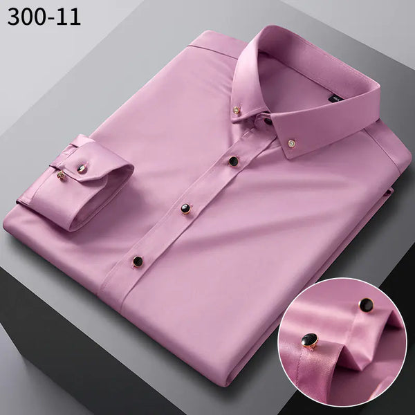 2024 Men's Stretch Comfortable Dress Shirt (Korean Style)