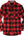 Damipow Flannel Shirt for Men Button Down Long Sleeve Shirts Plaid Flannels Men ShirtRed3XL
