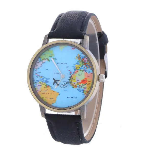 Denim Fabric Women's Watch
