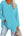 Oversized Women's T-Shirt with V-Neck (Multicolor)