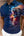 3D Animal Print Oversized Men's Polo T-Shirt