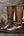 Vintage Leather Martin Boots for Men
