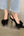 Women's Pointed Pink Diamond Strap Shoes with Bow
