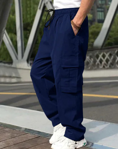 Men's Summer Casual Loose Straight Pants (Youth)