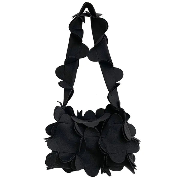 3D Petal Women's Portable Shoulder Bag