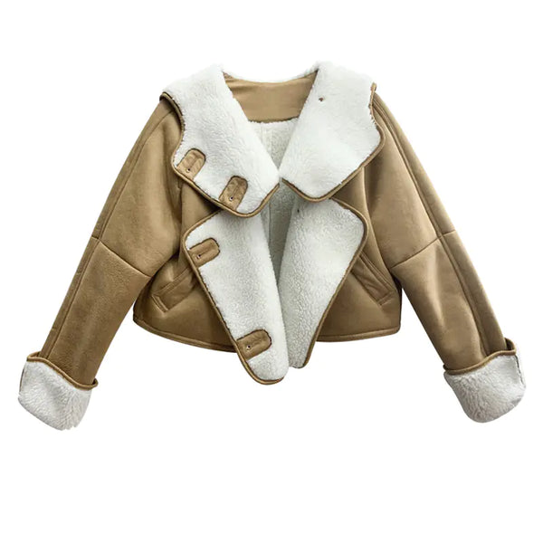 Modern Valley 2019 Women's Hooded Shearling Jacket