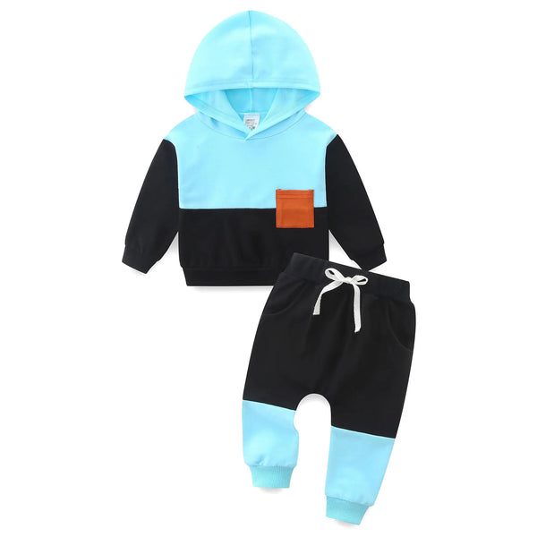 Baby Boy Clothes Pants Set Long Sleeve Sweatshirt Fall Winter Infant Outfits